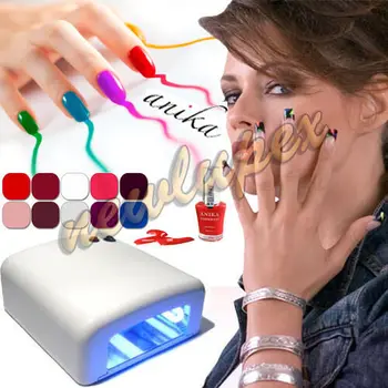 

LAMPADA UV RICOSTRUZIONE UNGHIE FORNETTO + KIT MANICURE E SMALTO