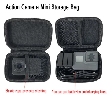 

Portable Shockproof Waterproof Mini Cover Case For Gopro Hero 6/5/4/3+ SJCAM Xiaomi Yi 4K Lite MIJIA Action Camera Storage Bag
