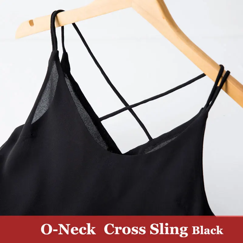 Black O-Neck Новинка, S-XXXL, женские шифоновые Топики, летние, модные, одноцветные, подходят ко всему, сексуальные, свободные, женские Топики, шелковая одежда для девушек - Цвет: Black O-Neck