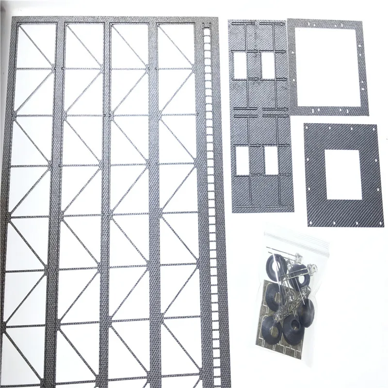 architecture model light ho train layout02