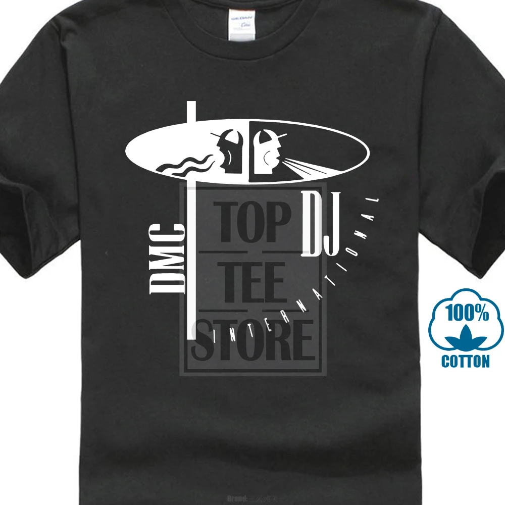Technics Dmc футболка Internazionale Dj Nero черная (Taglia S Xxl) D089 Harajuku модная классическая