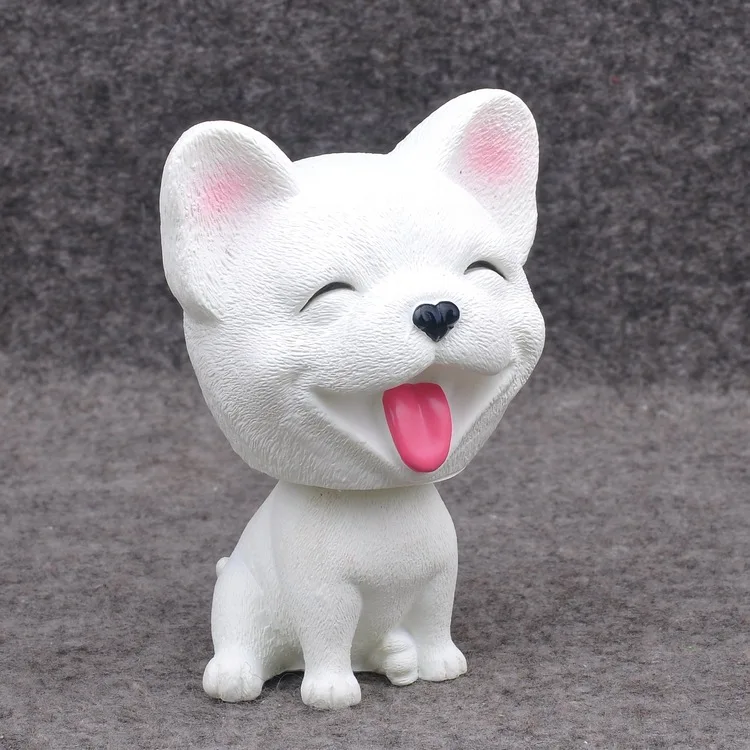 Кивающая собака забавная встряхившая голова игрушки Симпатичные Bobblehead куклы-щенки качели автомобиля украшения дома авто Декор интерьера автомобиля игрушки для приборной панели
