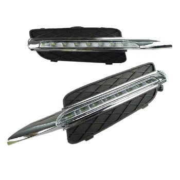 

for BMW X5 2007-2010 White LED Daytime Running Lights DRL Front Fog Lamps 2PCS