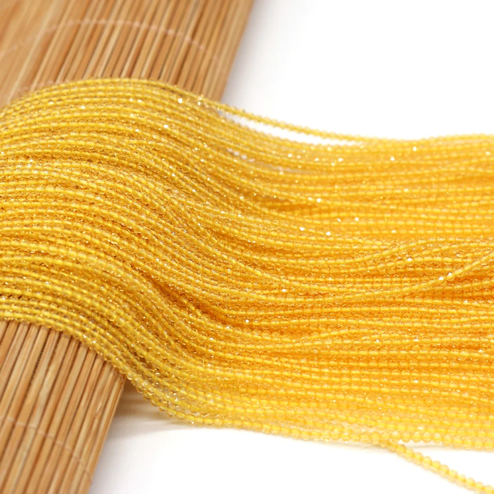 Vibrant Orange-Red Spinel Beads