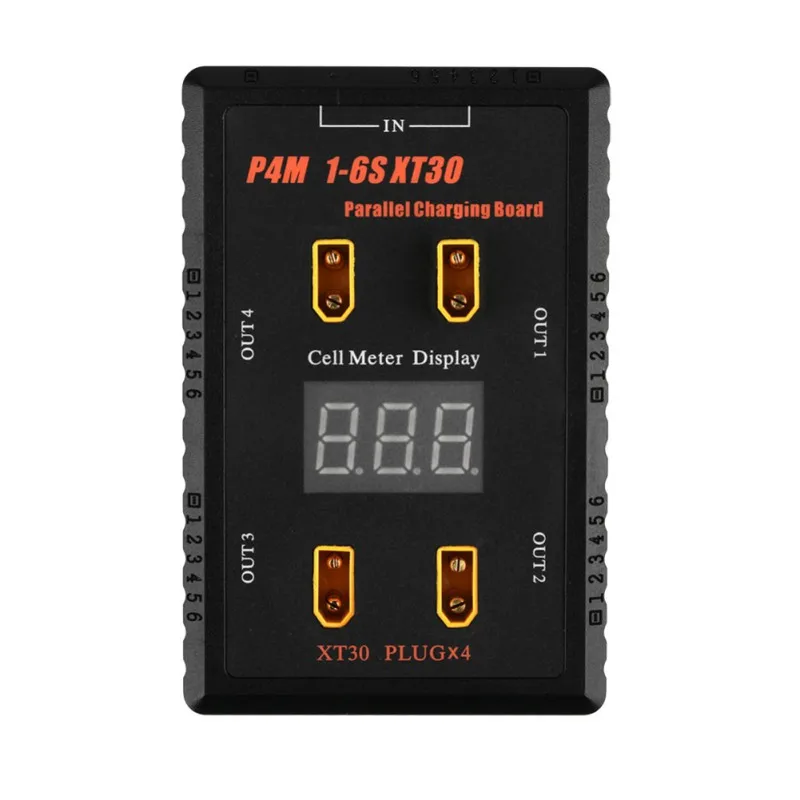 

For P4M1-6S XT30 Parallel Charger Board 40A Input Li-ion Battery Balance Charging Boards