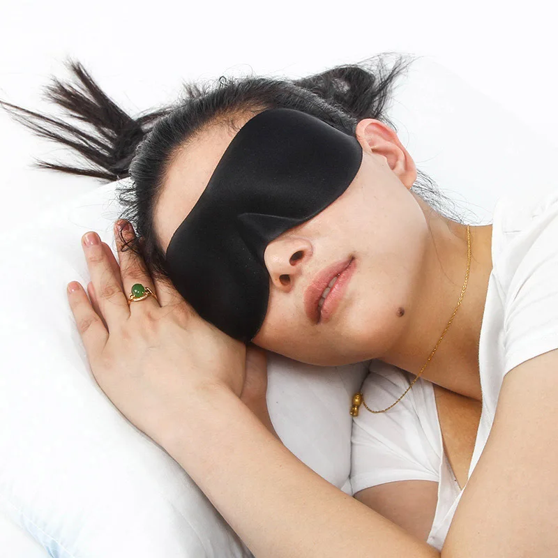 

3D Sleep Eye Patch Shading Breathable Anti-Fatigue Men And Women Students Pajama for Nursing Eye Patch Manufacturers Direct Sell