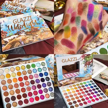 

63 Colors Lasting Pearlescent Matte Eyeshadow Palette Glitter Powder Cosmetic