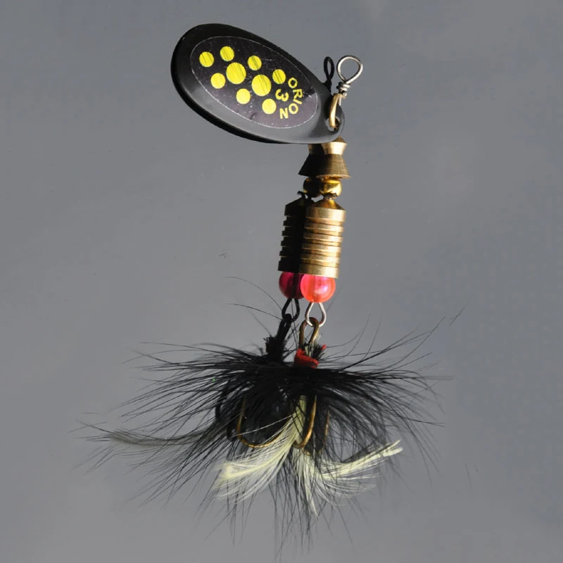 

3pcs Composite Rotating Sequin Baits Tools Copper Sequin Fake Lures Optional