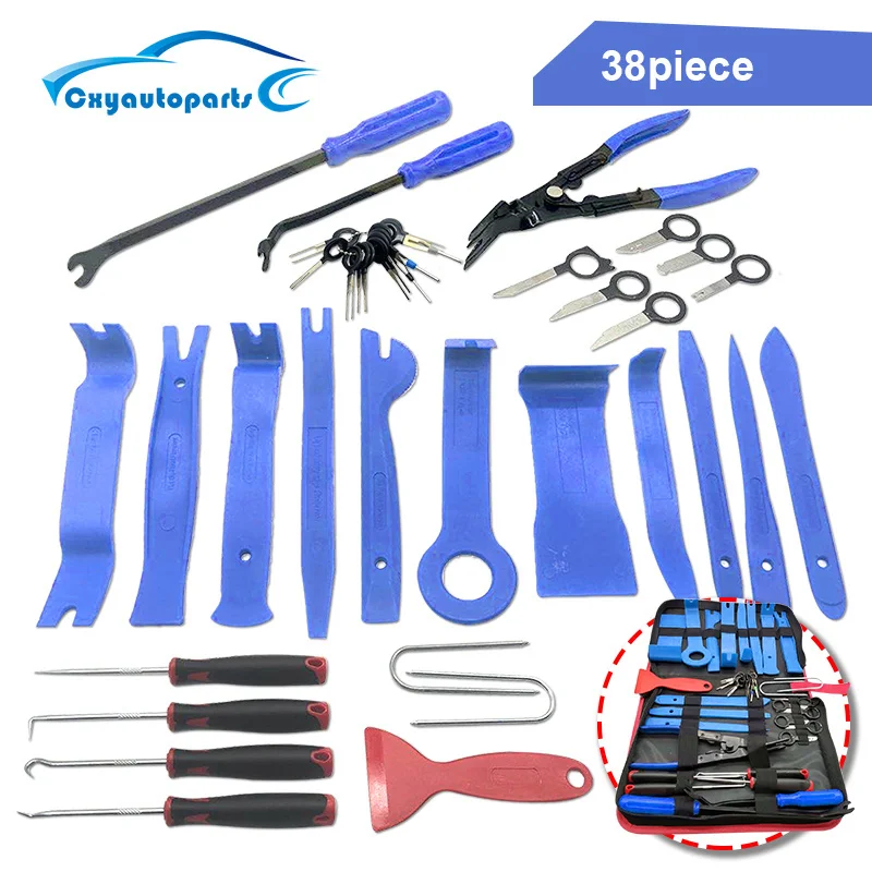 Auto Interior Trim Removal Tool Set 38 Pieces
