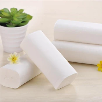 

Plant Protection Natural Coreless Roll Paper 12 Rolls / Lifting Toilet Paper 4 Layers Household NEW