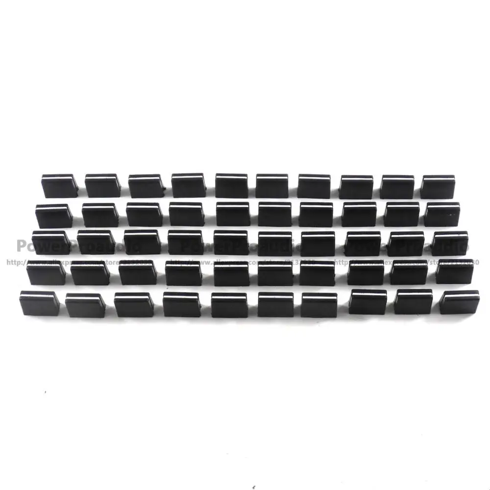 30pcs/lot Channel Crossfader potentiometer Fader Cap Knob For PIONEER DJM-250 350 400 600 700 800 Mixer Black Color | Электроника