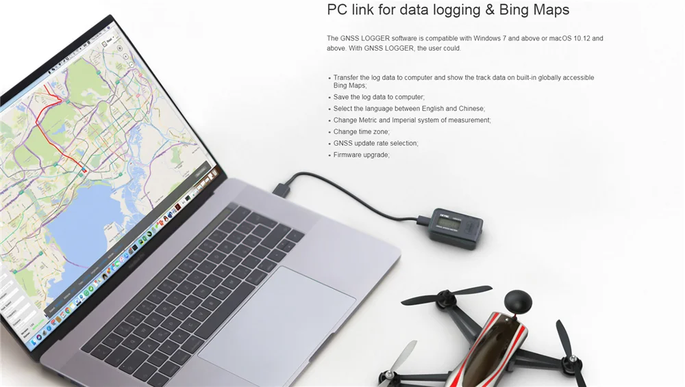 SKYRC GSM-015 измеритель скорости GNSS может измерять скорость с высокой точностью и записывать данные о высоте, расстоянии, широте и продольном положении