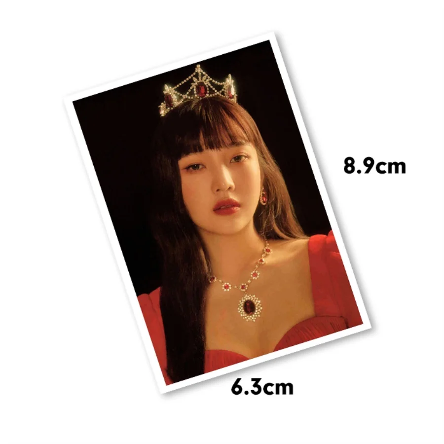 Kpop красный бархат La Rogue Polaroid Lomo фото карта Joy Wendy HD фотокарты коллективные карты с железной коробкой 40 шт