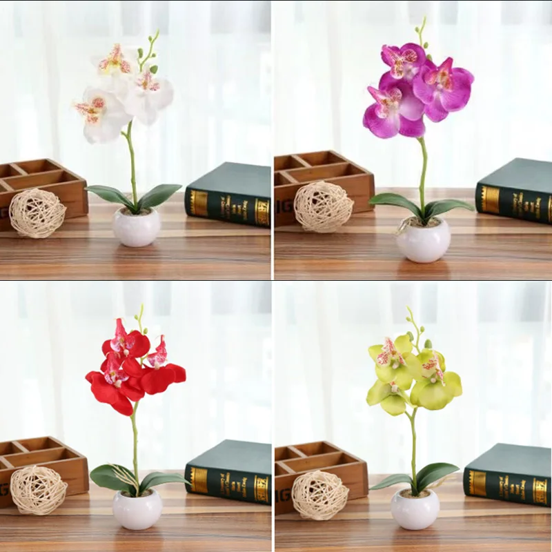 Artificial Butterfly Orchid Bouquet Set With 16 Heads For Home Magnolia  Home Decor, Weddings, Bridal Rooms, And Christmas From Caocaofang, $56.94