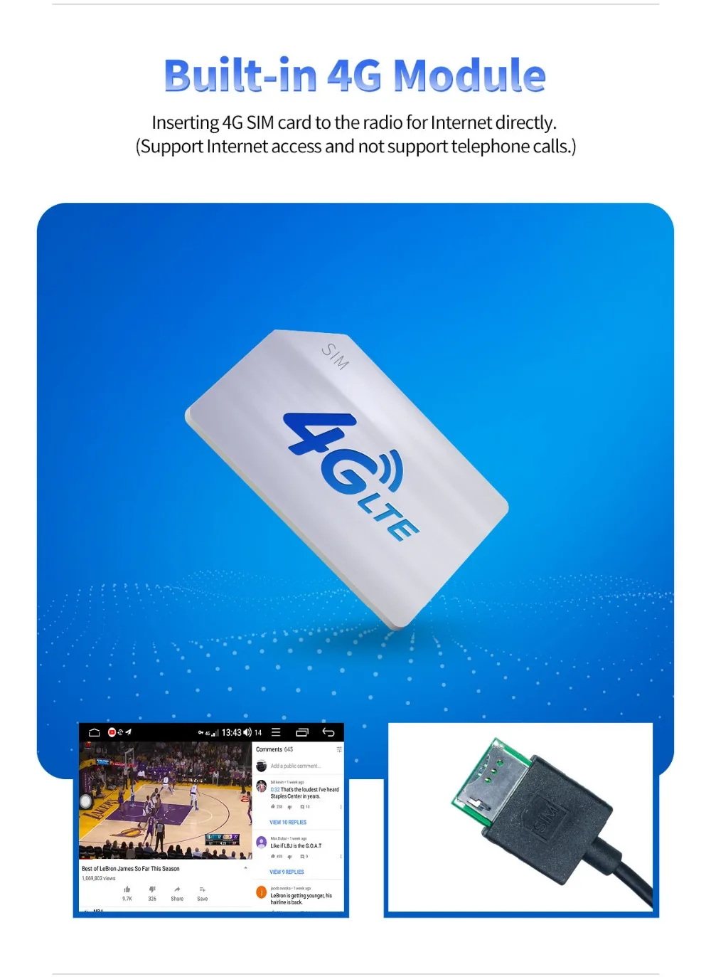 Discount JOYING 2 DIN car stereo player Android 8.1Octa Core 4GB+64GB 9"Support 4G autoradio For VW passat b6 Fast Boot  Split Screen DSP 12