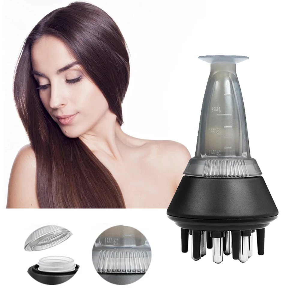 Mini Scalp Applicator Liquid Comb Hair Scalp Massage Essential Oil Liquid Guiding Brush Hair