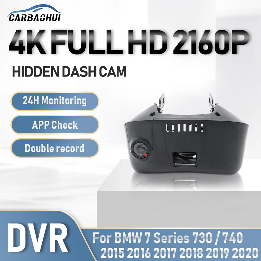 Автомобильная мини-камера Wifi Full HD 4K 2160P Автомобильный видеорегистратор