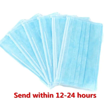 

5-200PCS 3-Laye Mask dust protection Masks Disposable Face Masks Elastic Ear Loop Disposable Dust Filter Safety Mask Anti-Dust