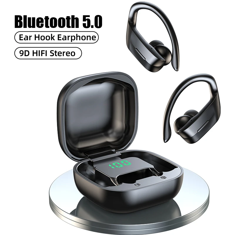 Беспроводные наушники TWS Bluetooth 5 0 с шумоподавлением спортивная водонепроницаемая
