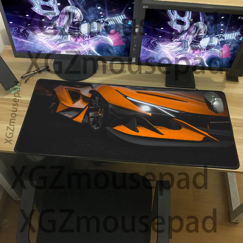 

XGZ Large size mouse pad cool super running pattern table pad home computer office durable keyboard pad