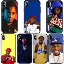 Lil Tjay, реперские кепки чехол для iPhone X XS MAX XR чехол в стиле «хип-хоп» DaBaby силиконовый чехол для iPhone 7 8 SE 5 5S 6 6s plus iPhone 7 iPhone 8 Plus