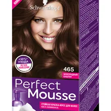 Стойкая краска-мусс Perfect Mousse, тон 465, шоколадный каштан, 35 мл