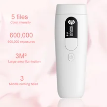 Лазерный эпилятор, устройство для удаления волос, лазерный эпилятор, эпилятор для ног и тела, лазерный Профессиональный 500000, флеш-депилятор