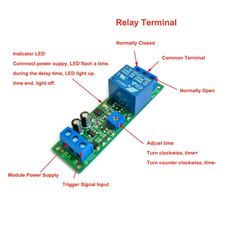 Реле задержки выключения 12в с кнопкой. Dc 12v delay relay timer switch. Trigger signal. Trigger signal. Trigger signal.