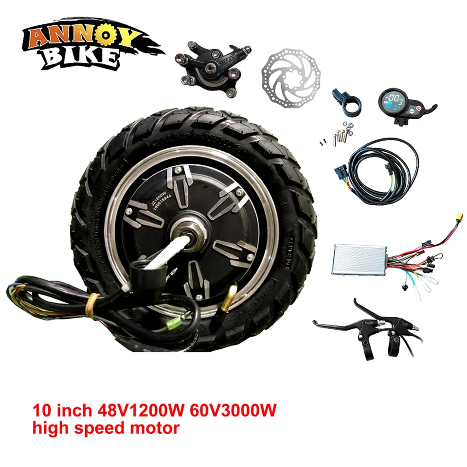 electric motorcycle hub motor kit