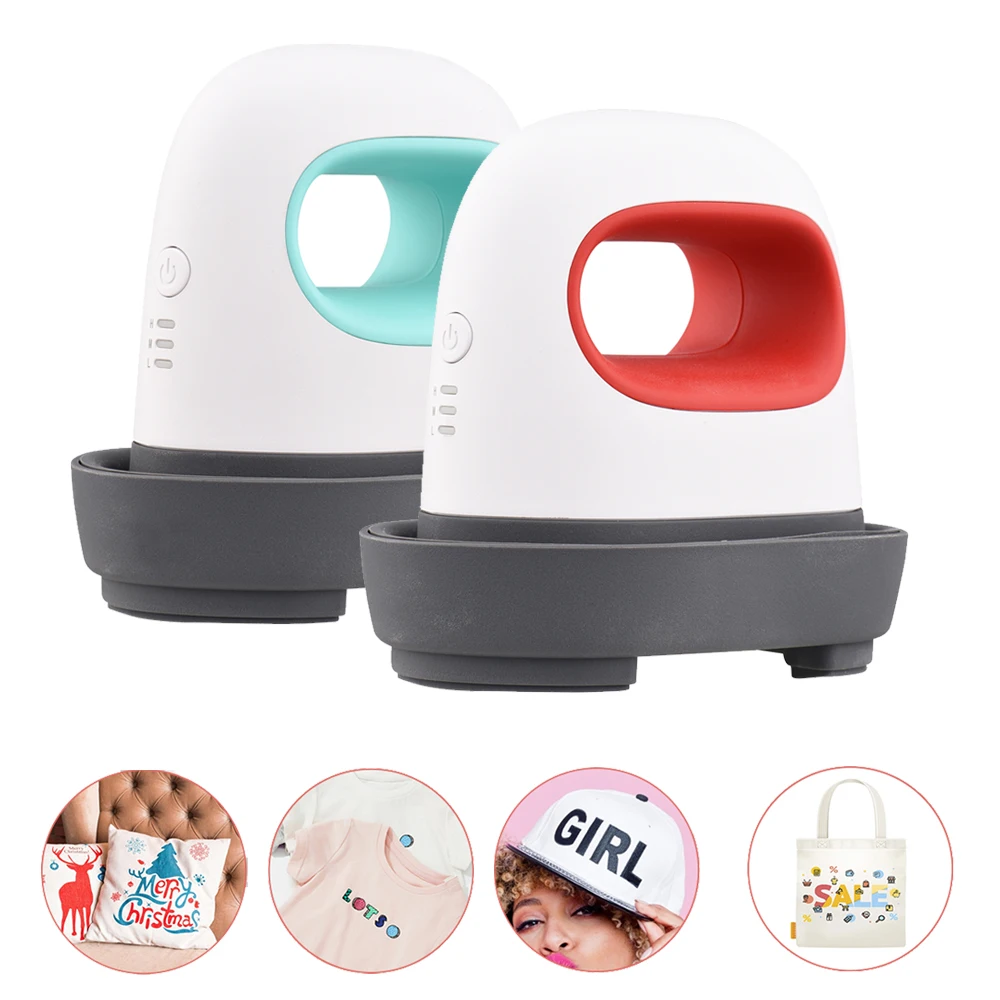 Mini Heat Press: Compact Handheld Design for DIY Projects,150W, LED