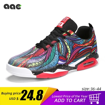 

2020 Unisex Shoes Men's Casual Shoes Fashion Women Sneakers Lace-Up Couples Running Shoes Tenis Masculino Adulto Dropshipping 36