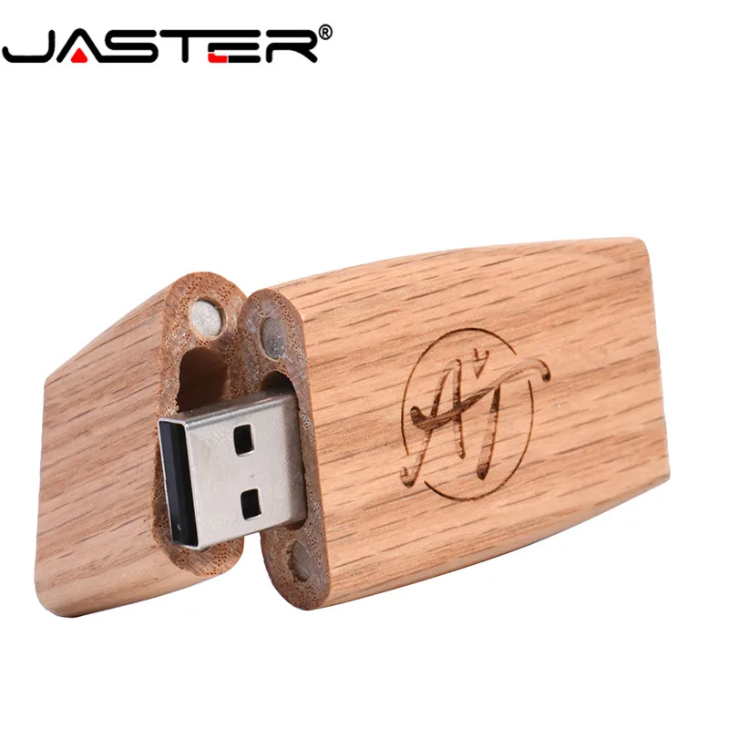

JASTER ( free LOGO) wooden USB 2.0 pendrive 4GB 8GB 16GB 32GB 64GB 128GB usb flash drive external storage pen drive