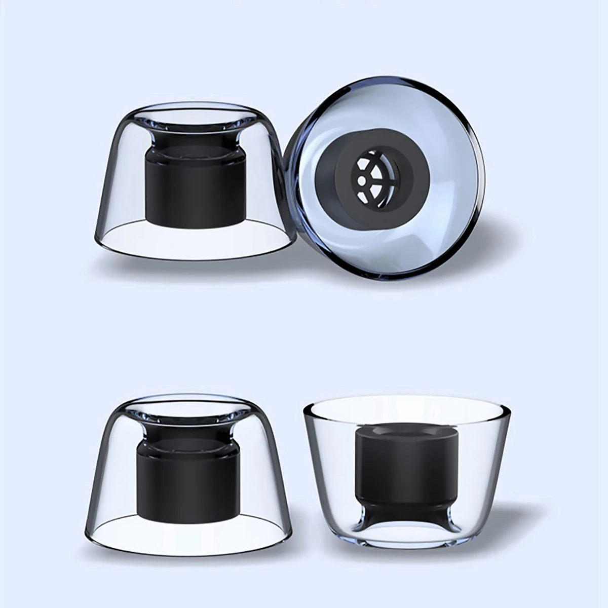 Anti-slip Látex Ear Dicas para Samsung Galaxy Buds2 Earbuds Eartips Buds Além Disso Sennheiser Momentos 2.0 Tws Dicas Evitar a Queda - Image 2