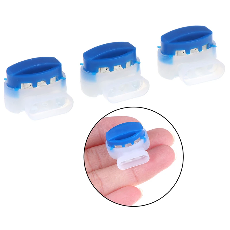 10pcs 3Ways Durable Electrical Outdoor Applications Wire Connector Robotic Lawn Mower Automower Garden Acc 3-Way Terminals