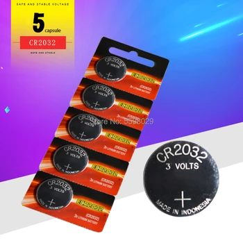 

5Pcs original brand new battery for Energizer cr2032 3v button cell coin batteries Suitable Supports Watch