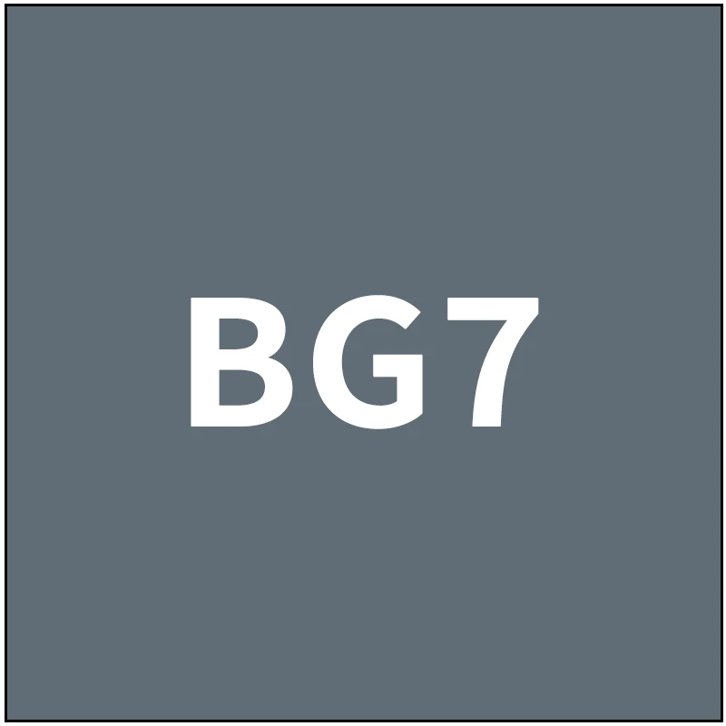 white-BG7 TOUCHNEW T7 одноцветные эскизные маркеры на спиртовой основе, двойная головка, кисть, маркеры, ручка для рисования, манга, товары для рукоделия, маркеры - Цвет: white-BG7