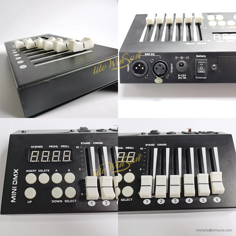 dj bar light controller dmx 512