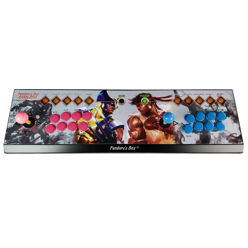 

Pandora's Box DX arcade fighting game machine with multi game board 3000 in 1,double joystick console