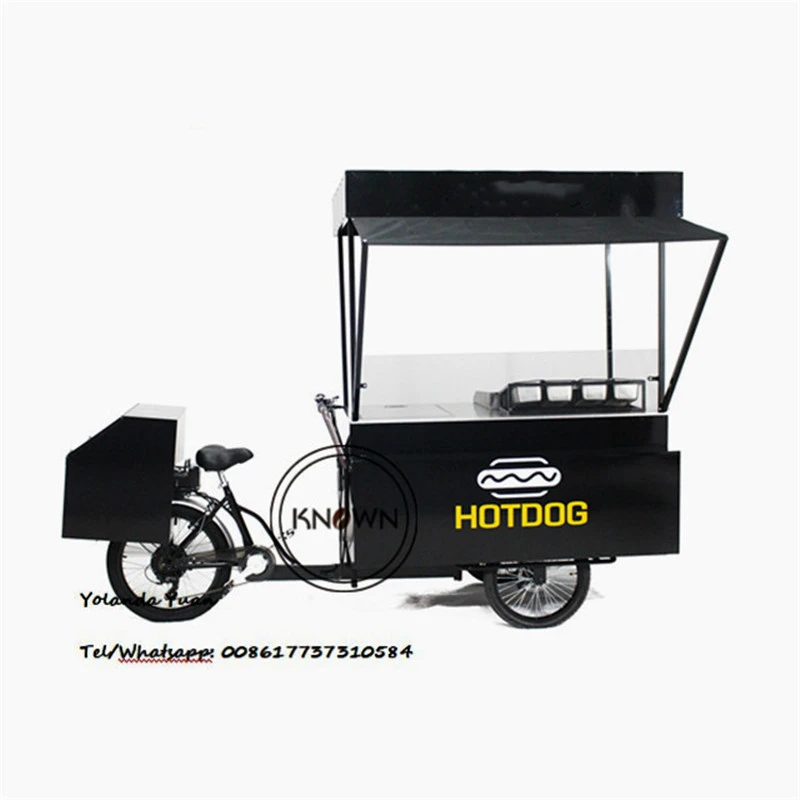 Hot Selling Modern Factory Oem Electric Street Wood Coffee Trike Snack Trailer Mobile Hot Dog Bike For Street Business Food Processors Aliexpress