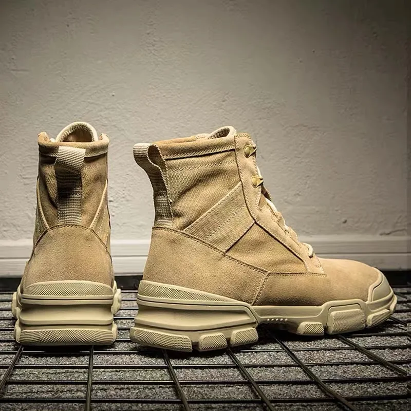 

Winter Martin Boots Man's Leather Boots Short Boots Mid-top Worker Boot England Fashion Versatile Snow Boots Hight-top Combat Bo