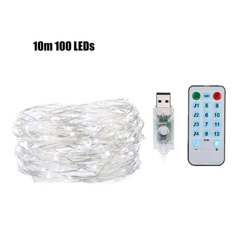 

16.4ft/5m 50 LEDs Sound Activated Music String Lights 5 Brightness Level Adjustable 12 Lighting Modes with Timer Function Light
