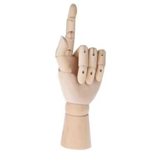 Деревянный гибкий пальцы дерево художник рисунок манекен шарнирный манекен