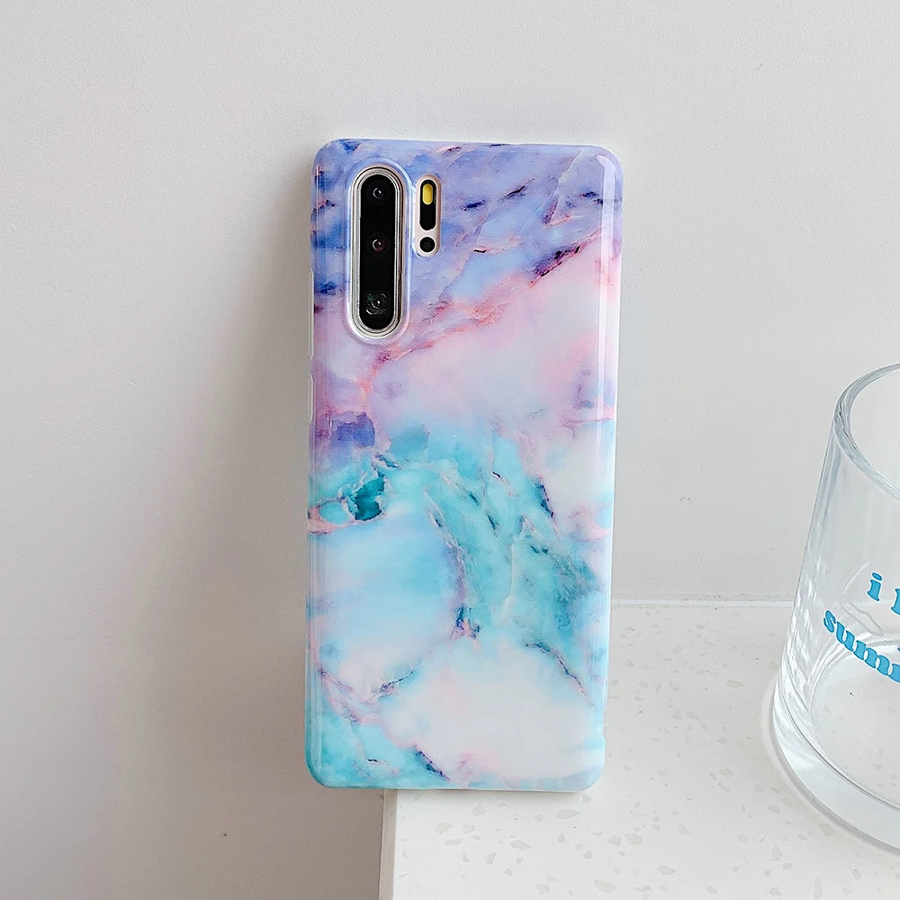 Роскошный градиентный мраморный чехол LOVECOM для телефона Samsung Galaxy S10e S10 S9 Plus Note 10 Pro