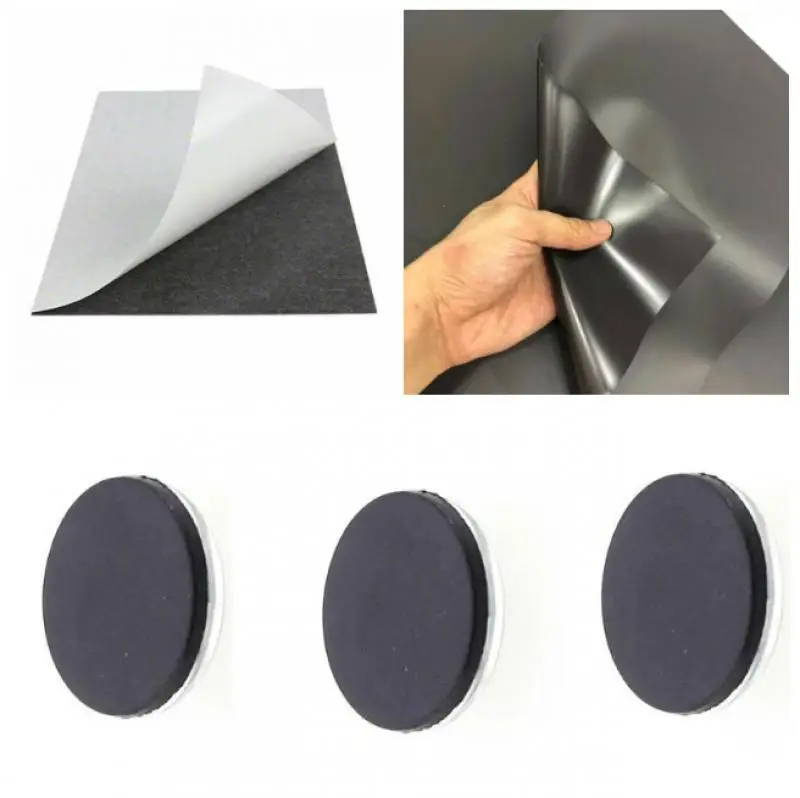 Круглые магнитные диски наклейка гибкие резиновые точки для холодильника и с
