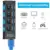 USB 3.0 Hub USB Hub 3.0 Multi USB Splitter 3 Hab Use Power Adapter 4/7 Port Multiple Expander 2.0 USB3 Hub with Switch for PC