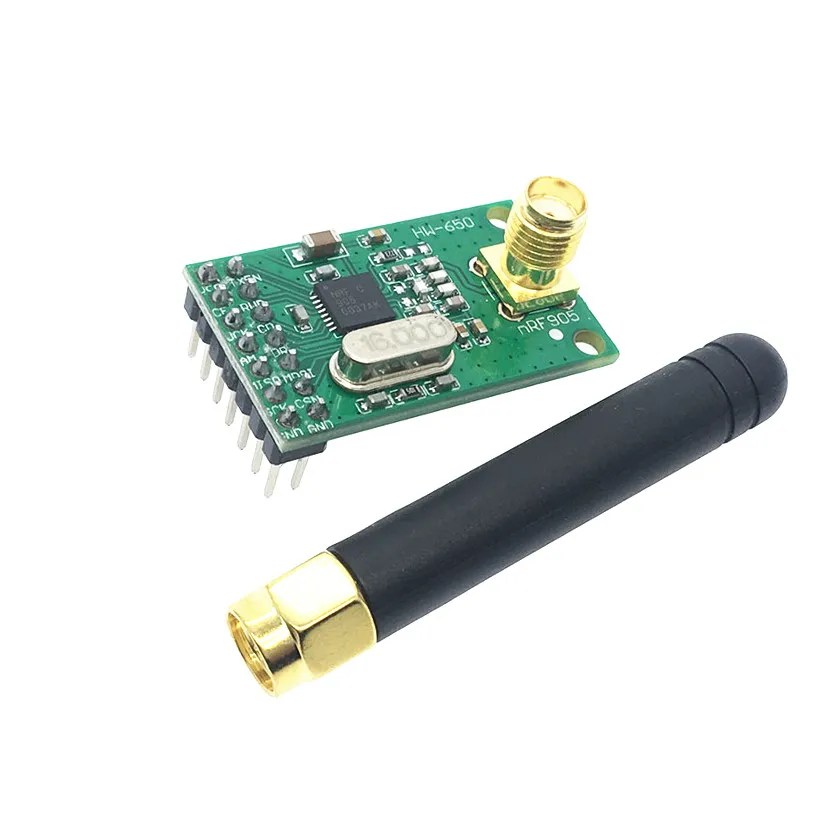 2 шт./лот nRF905 беспроводной модуль(PTR8000)+ модуль беспроводной передачи nf905se с антенной