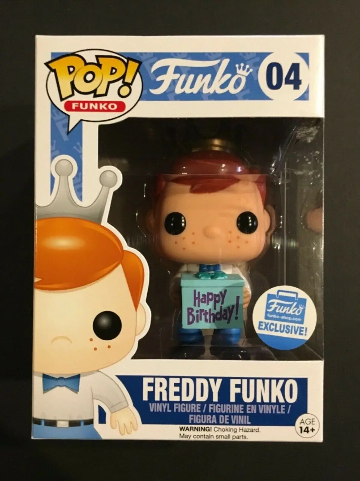

Exclusive Official Funko pop Freddy Funko Birthday Vinyl Action Figure Collectible Model Toy with Original Box