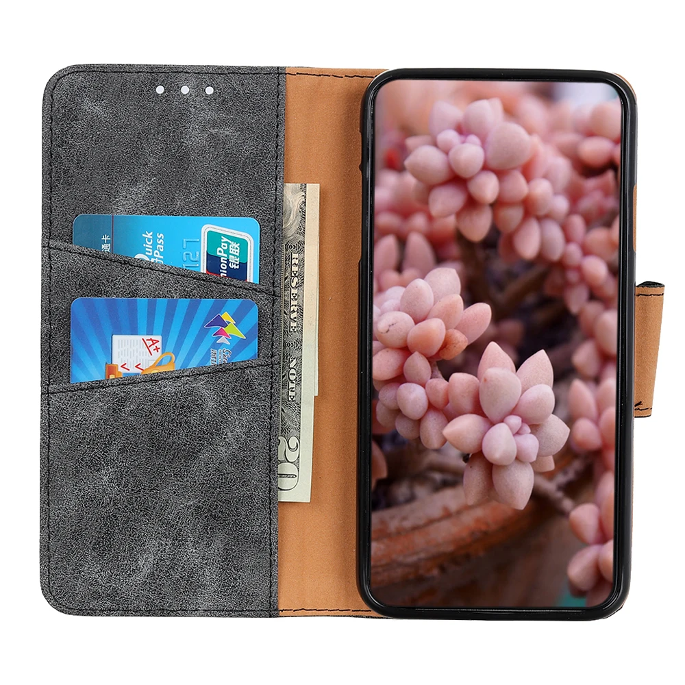 Чехол для samsung Galaxy M30s A90 5G с ретро узором из искусственной кожи с откидной крышкой и подставкой с отделениями для карт, Противоударная сумка с защитой от царапин
