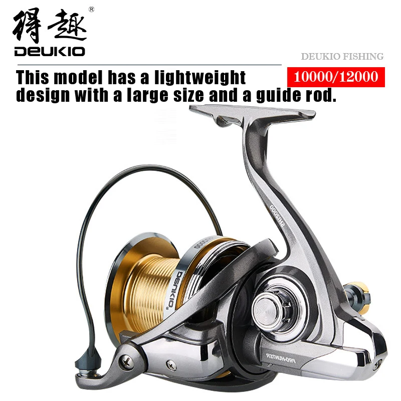 

2019 Pesca Fishing Spinning Reel Distant Wheel Max Drag 20kg Lightweight Design Metal Large Line Cup Spool Ocean Boat Fishing