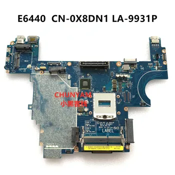 

VAL90 LA-9931P FOR DELL Latitude E6440 laptop motherboard CN-0X8DN1 X8DN1 mainboard NOTEBOOK PC